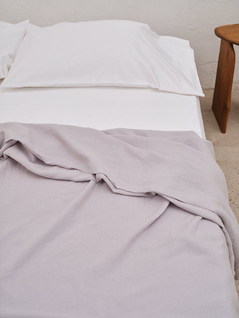 FUNDA DE ALMOHADA DE ALGODÓN EGIPCIO BLANCO 800 HILOS