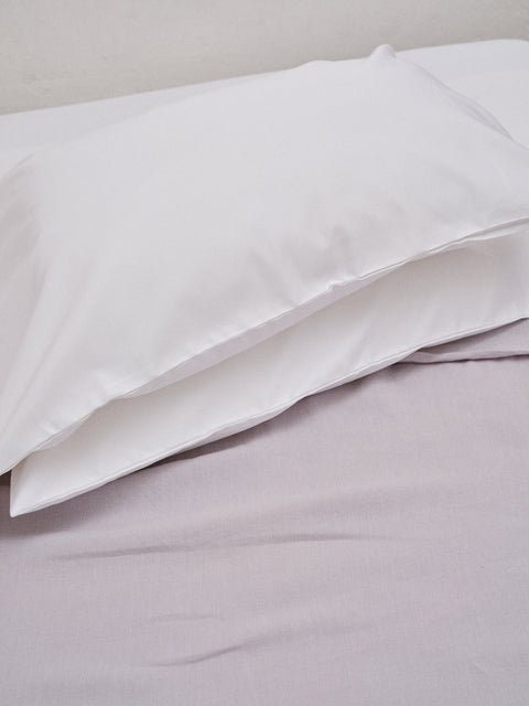 FUNDA DE ALMOHADA DE ALGODÓN EGIPCIO BLANCO 800 HILOS