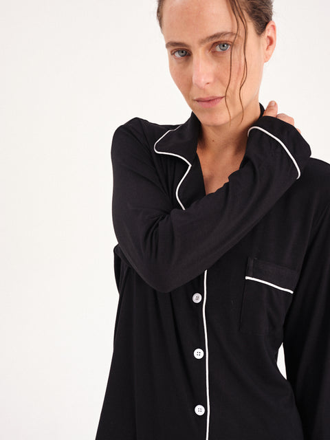 PIJAMA MARIANA NEGRO