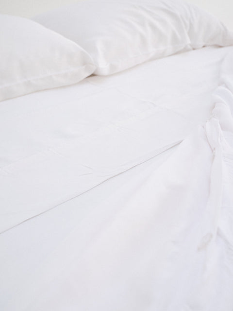 SÁBANA AJUSTABLE + FUNDA DE ALMOHADA DE BAMBÚ 400 HILOS