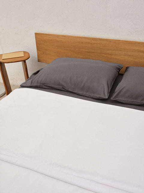 SÁBANA AJUSTABLE + FUNDA DE ALMOHADA DE BAMBÚ 400 HILOS