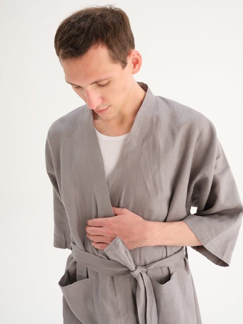 KIMONO DE LINO