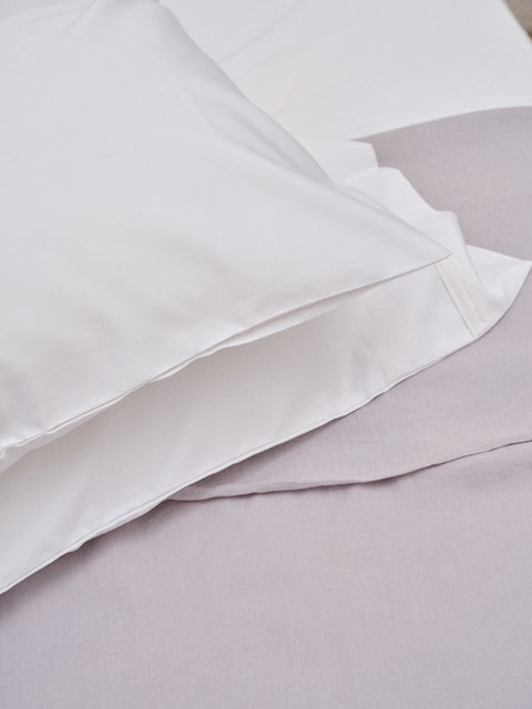 FUNDA DE ALMOHADA DE ALGODÓN EGIPCIO BLANCO 800 HILOS