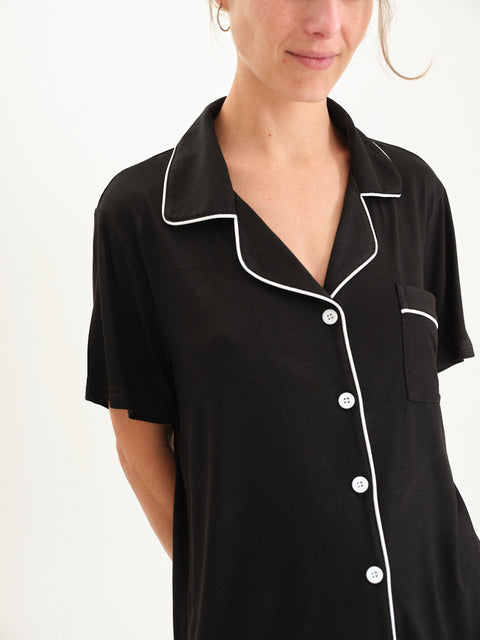 PIJAMA AZU NEGRO